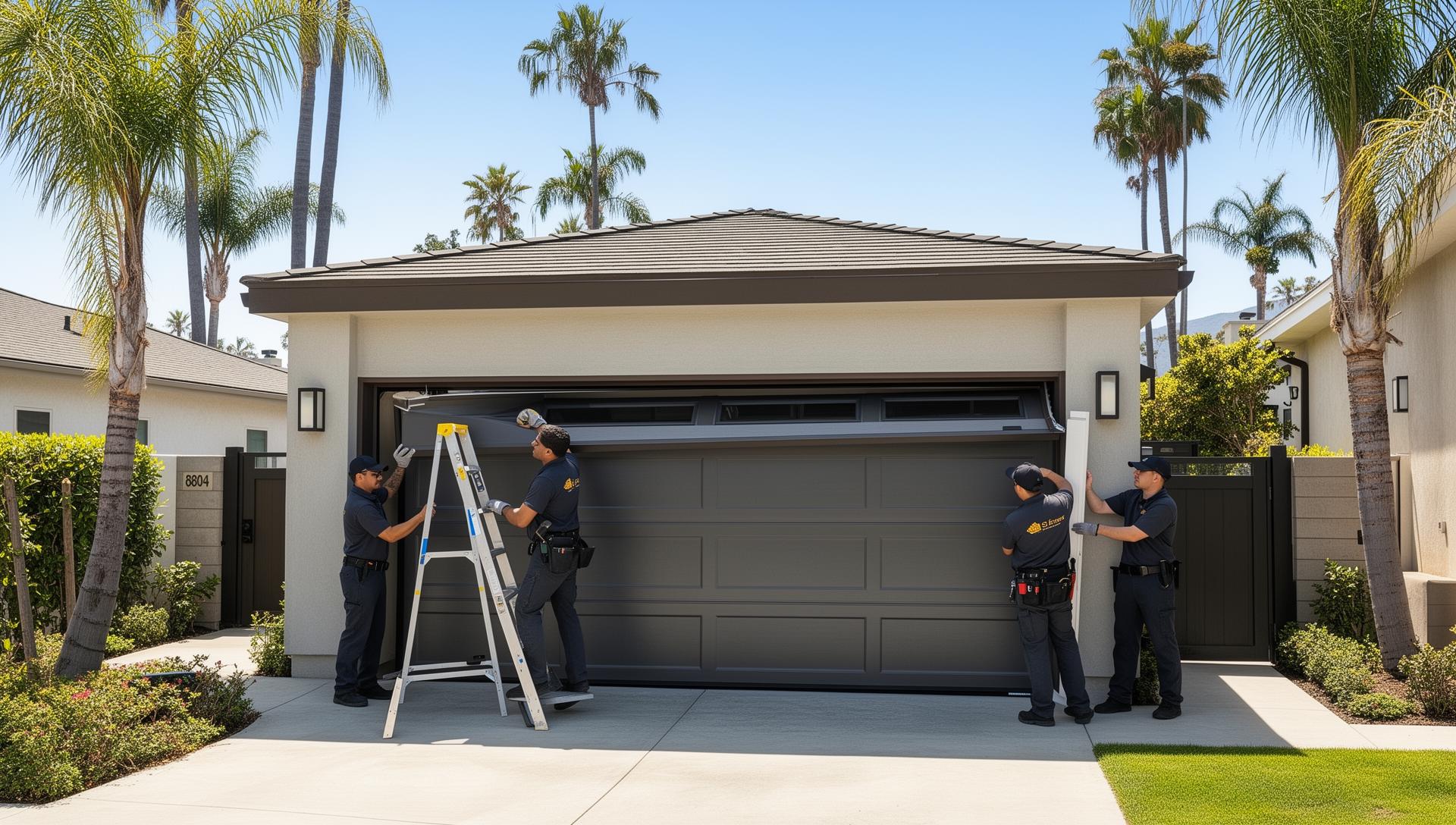 Professional garage door installation in Santa Monica